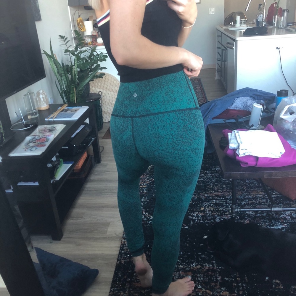 High rise lululemon leggings